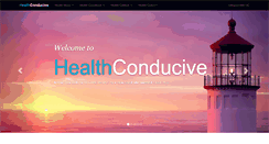 Desktop Screenshot of healthconducive.com